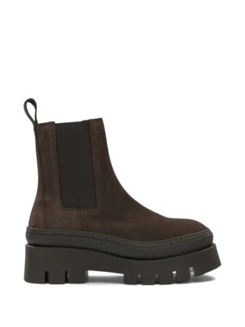 Copenhagen Studios leather platform chelsea boots