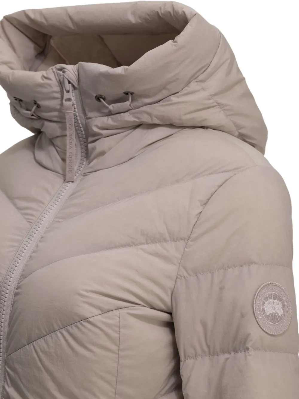 Canada Goose Clair gewatteerd jack met chevron-patroon Roze