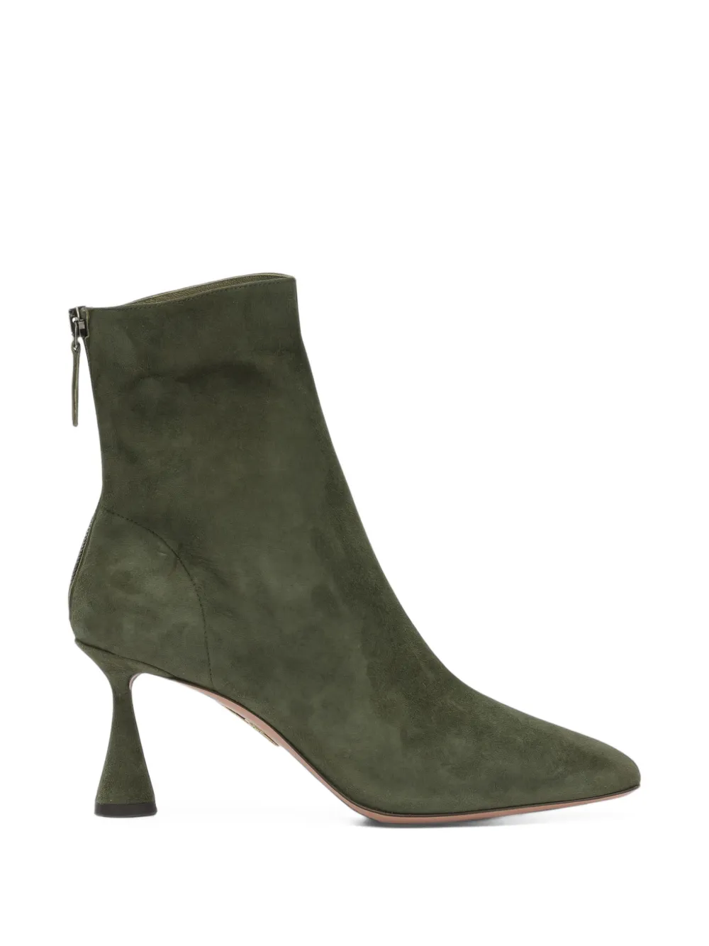 Aquazzura Amore suede ankle boots - Grün