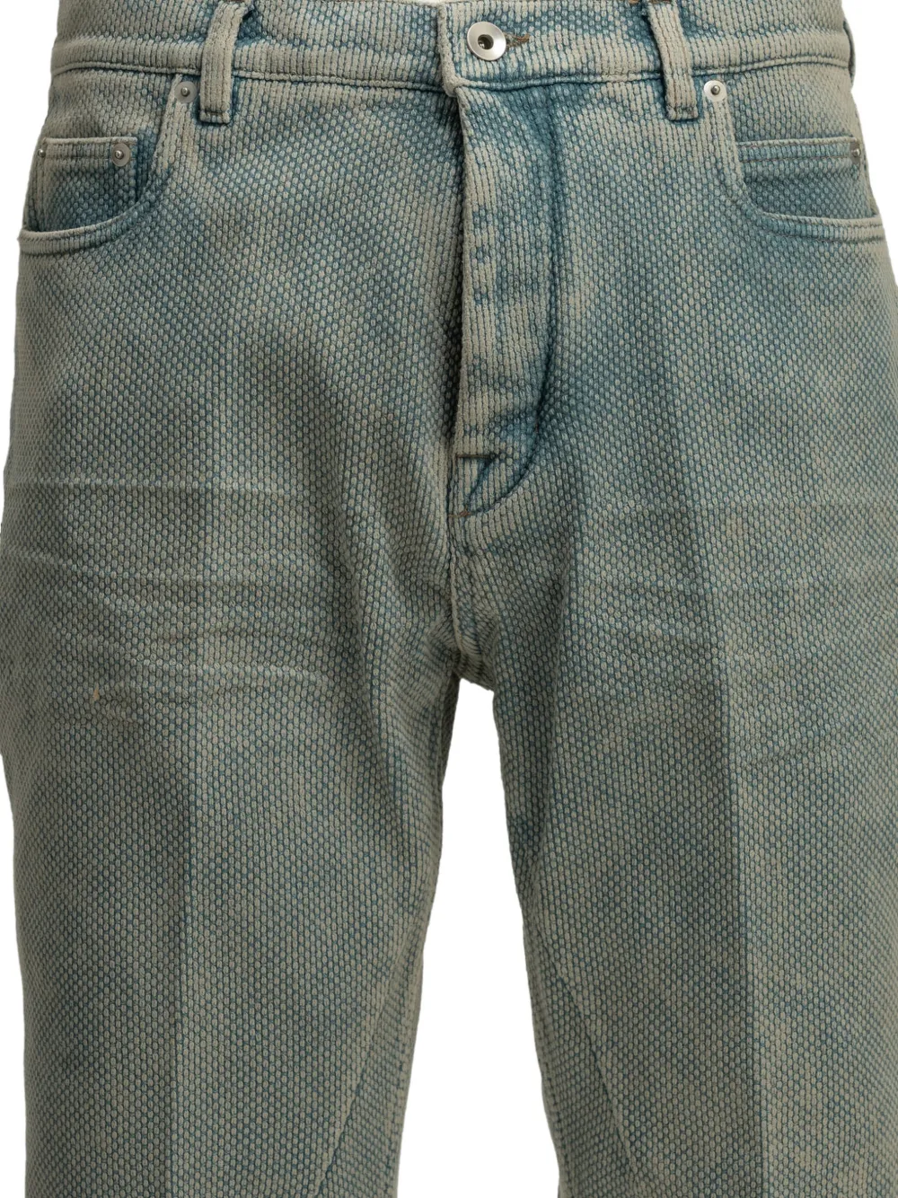 Rick Owens Bolan Cutoffs jeans Blauw