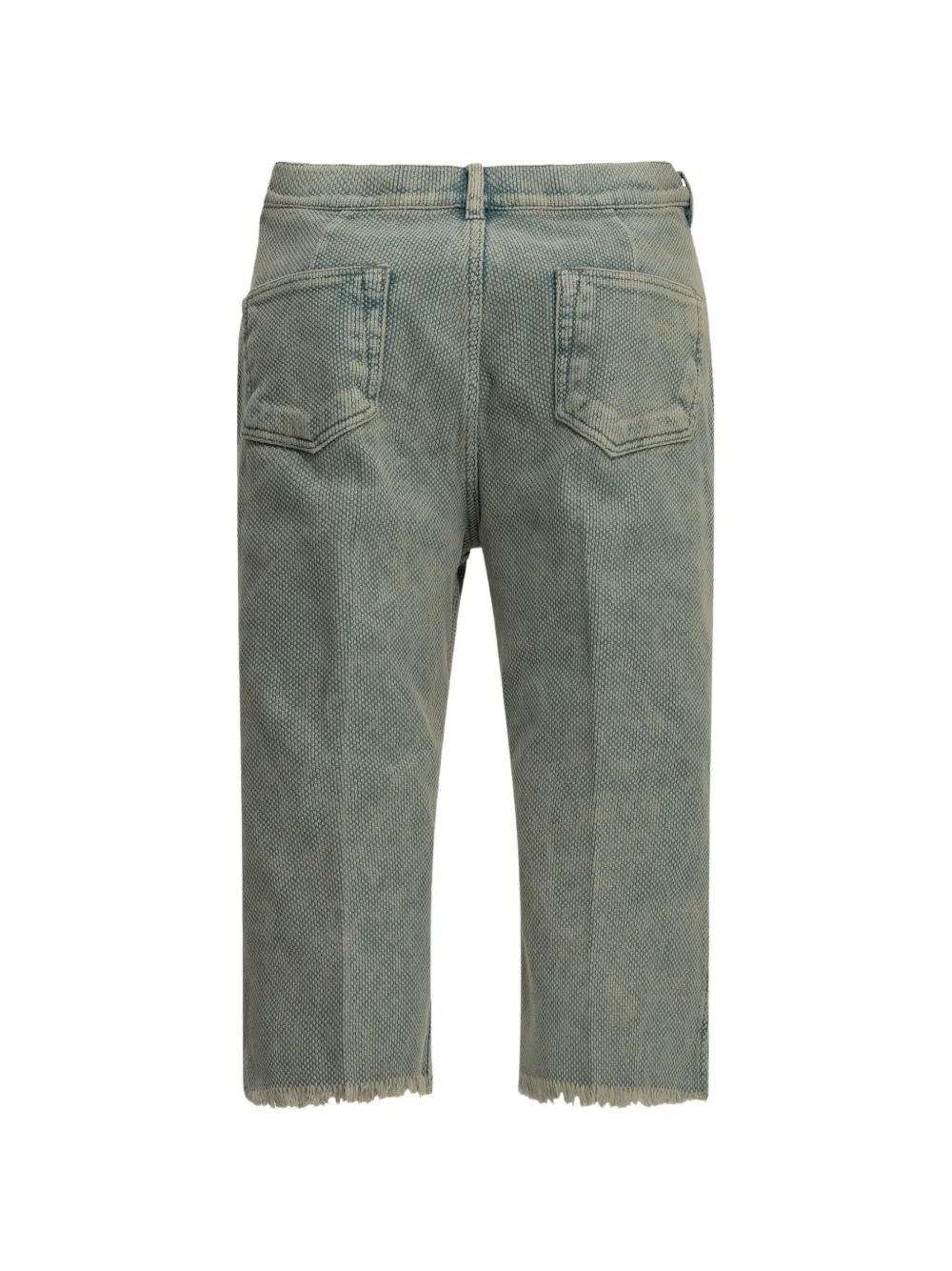 Rick Owens Bolan Cutoffs jeans Blauw