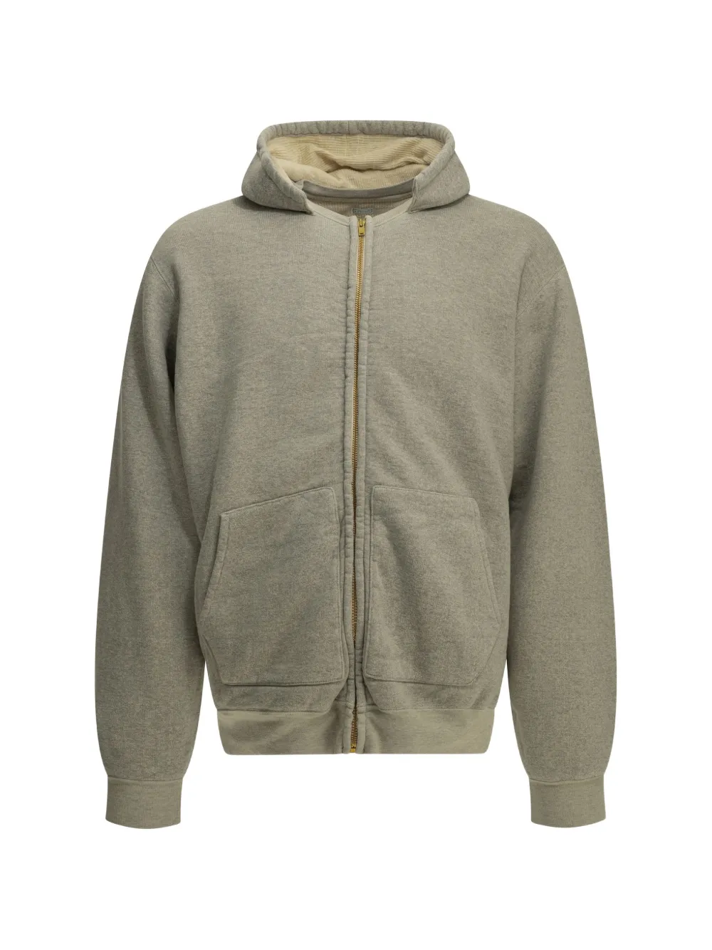 A.PRESSE zip-up hoodie - Grigio
