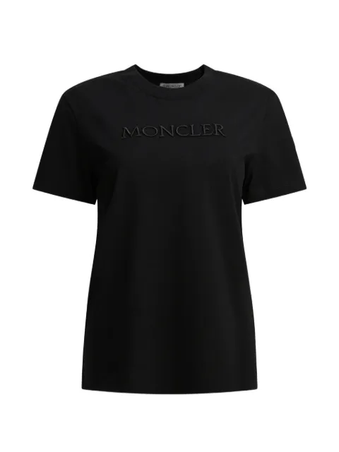 Moncler embroidered-logo T-shirt