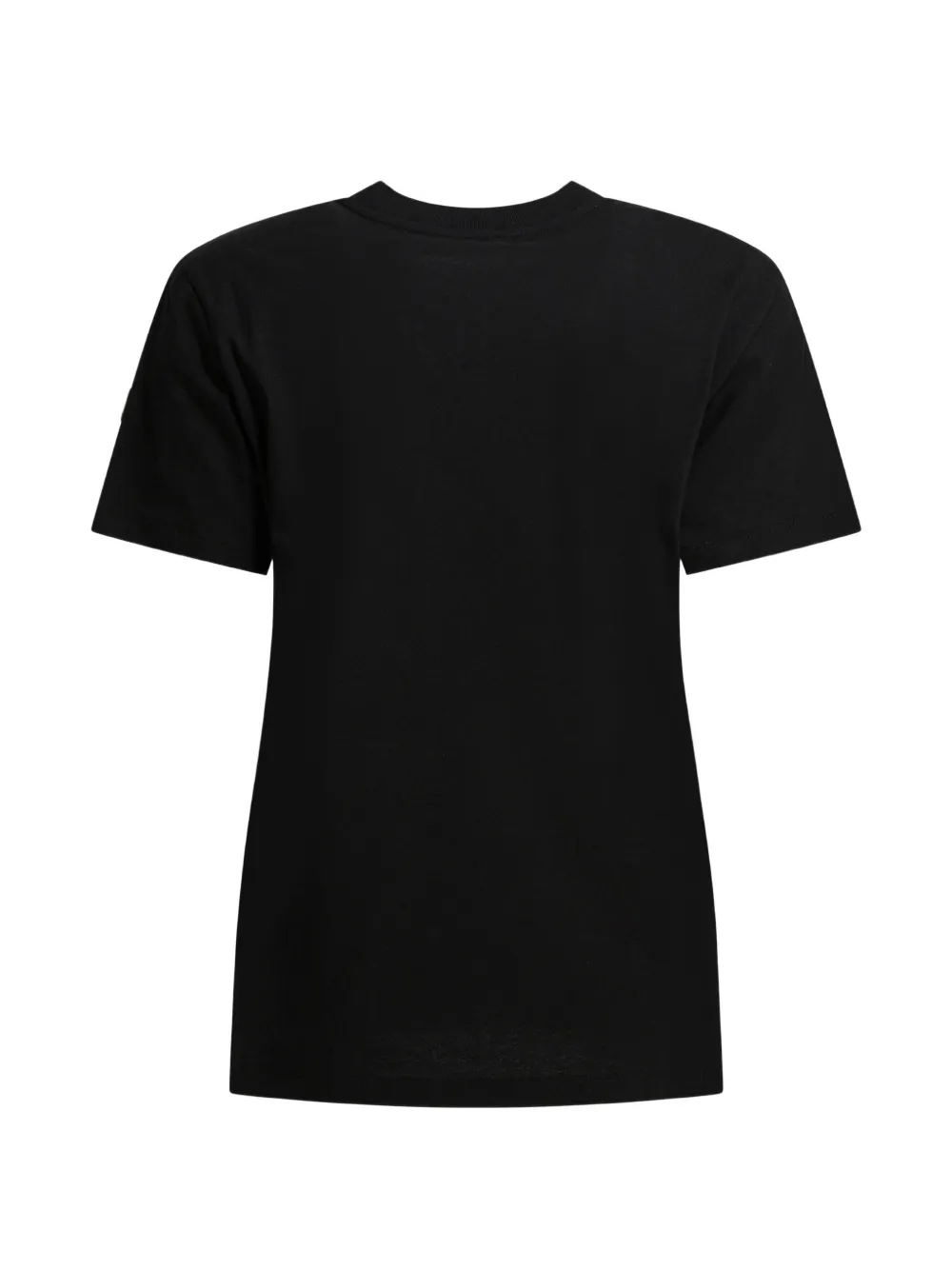 Moncler T-shirt met geborduurd logo Zwart
