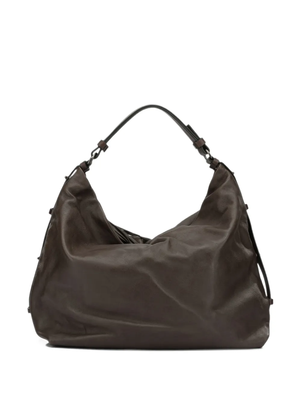 Reptile's House leather tote bag - Marron Reptile's House leather tote bag - Marron