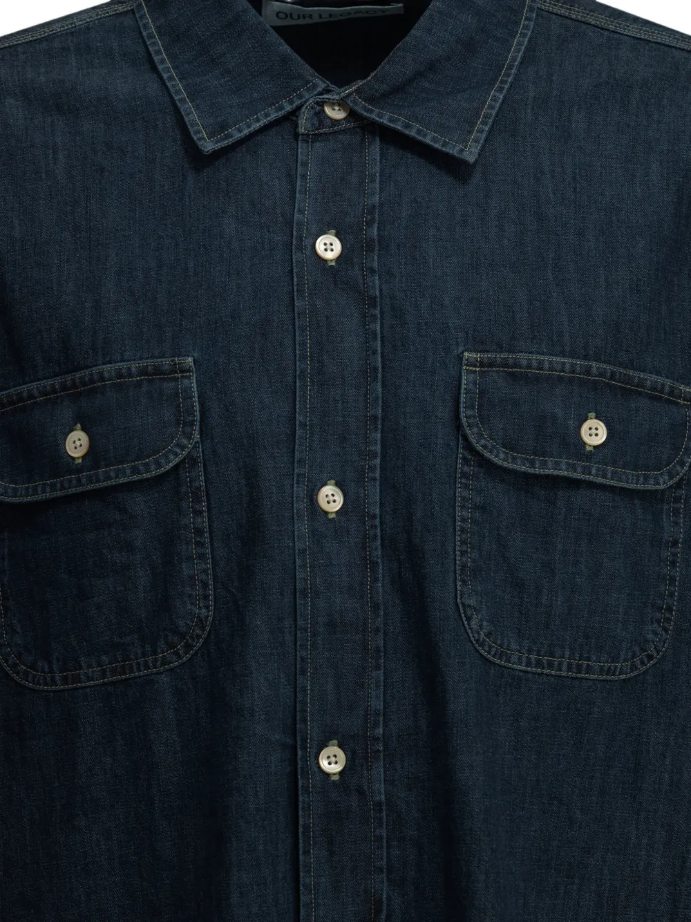OUR LEGACY Country shirt Blauw