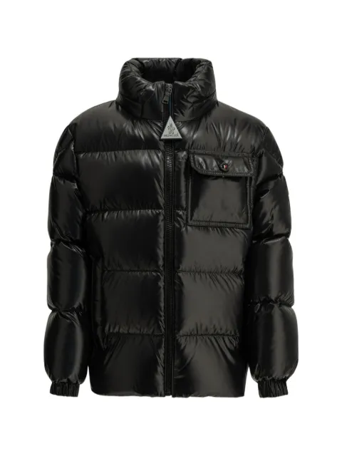 Moncler Enfant Alaxios quilted-finish logo-patch coat