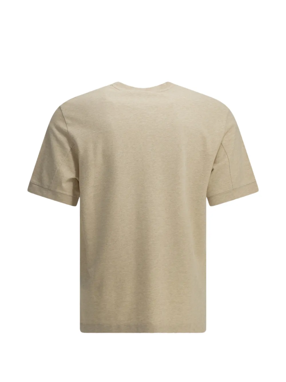 Jacquemus logo-patch T-shirt Beige
