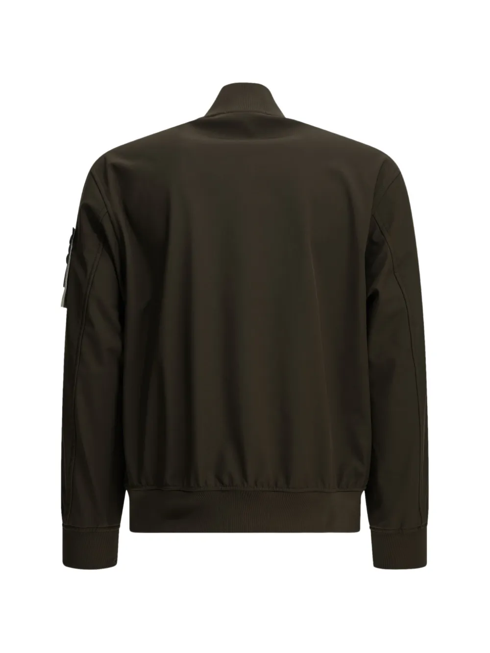 Stone Island Q100006 soft shell-r_e.Dye technology bomber jacket Groen