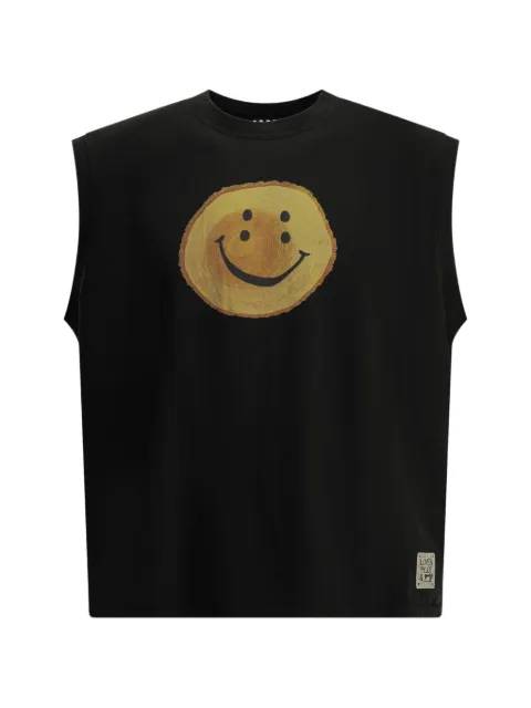 KAPITAL Tree Trunk Rainbow tank top