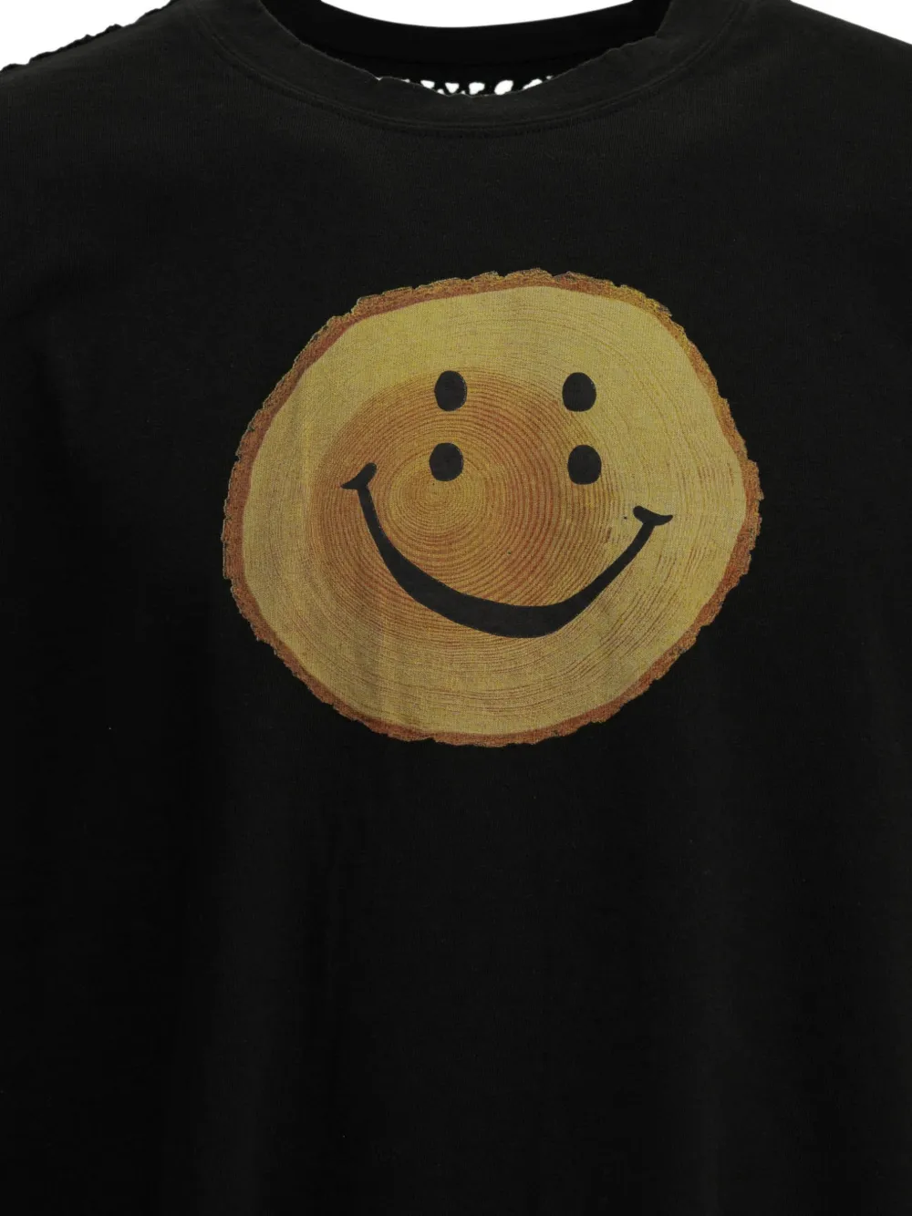 KAPITAL Tree Trunk Rainbow tank top Zwart