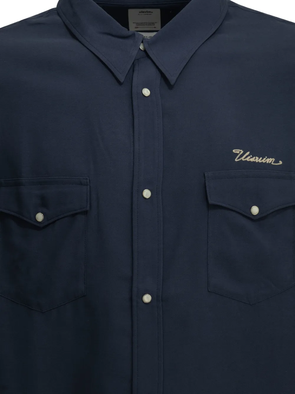 visvim Meridian shirt Blauw