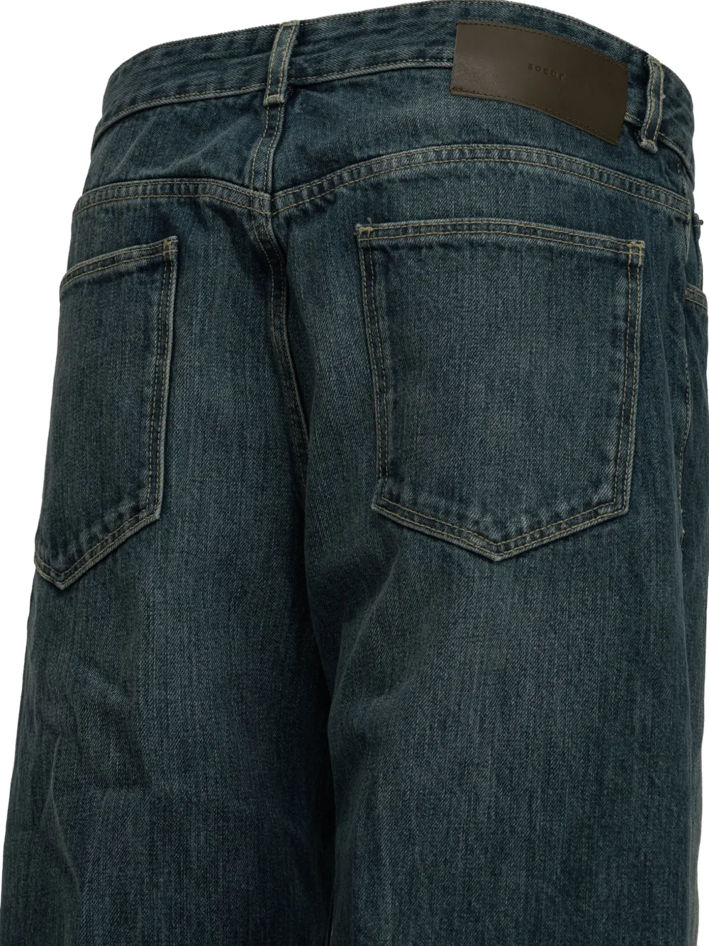 Soeur Jerry faded-effect jeans Blauw