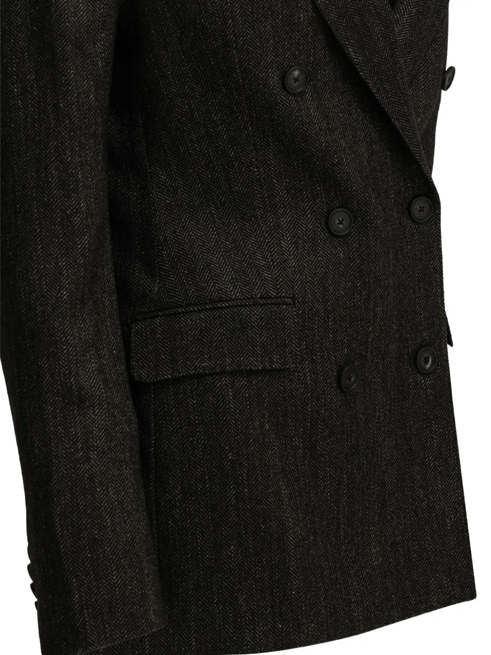 Tagliatore Paris herringbone blazer Bruin