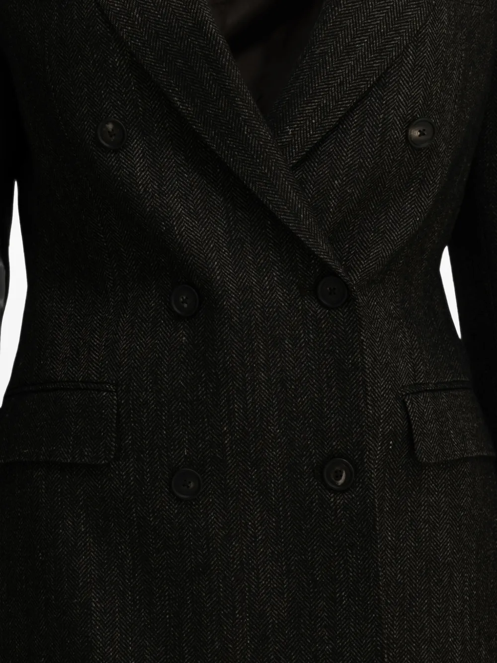 Tagliatore Paris herringbone blazer Bruin
