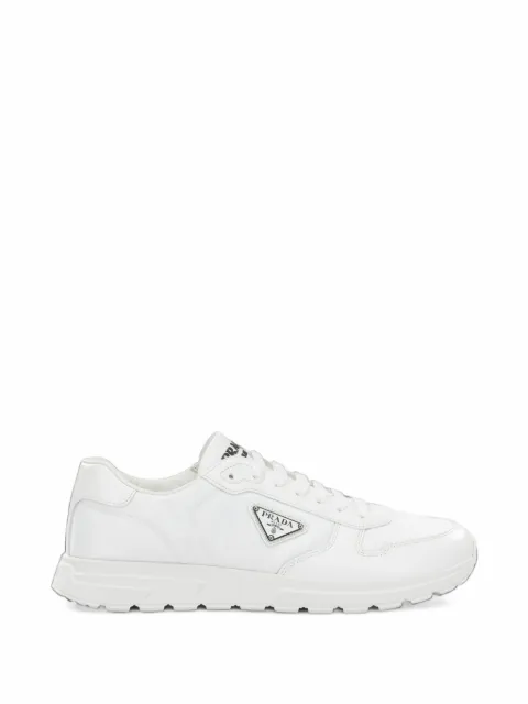 Prada Prax 01 Re-Nylon and brushed leather sneakers