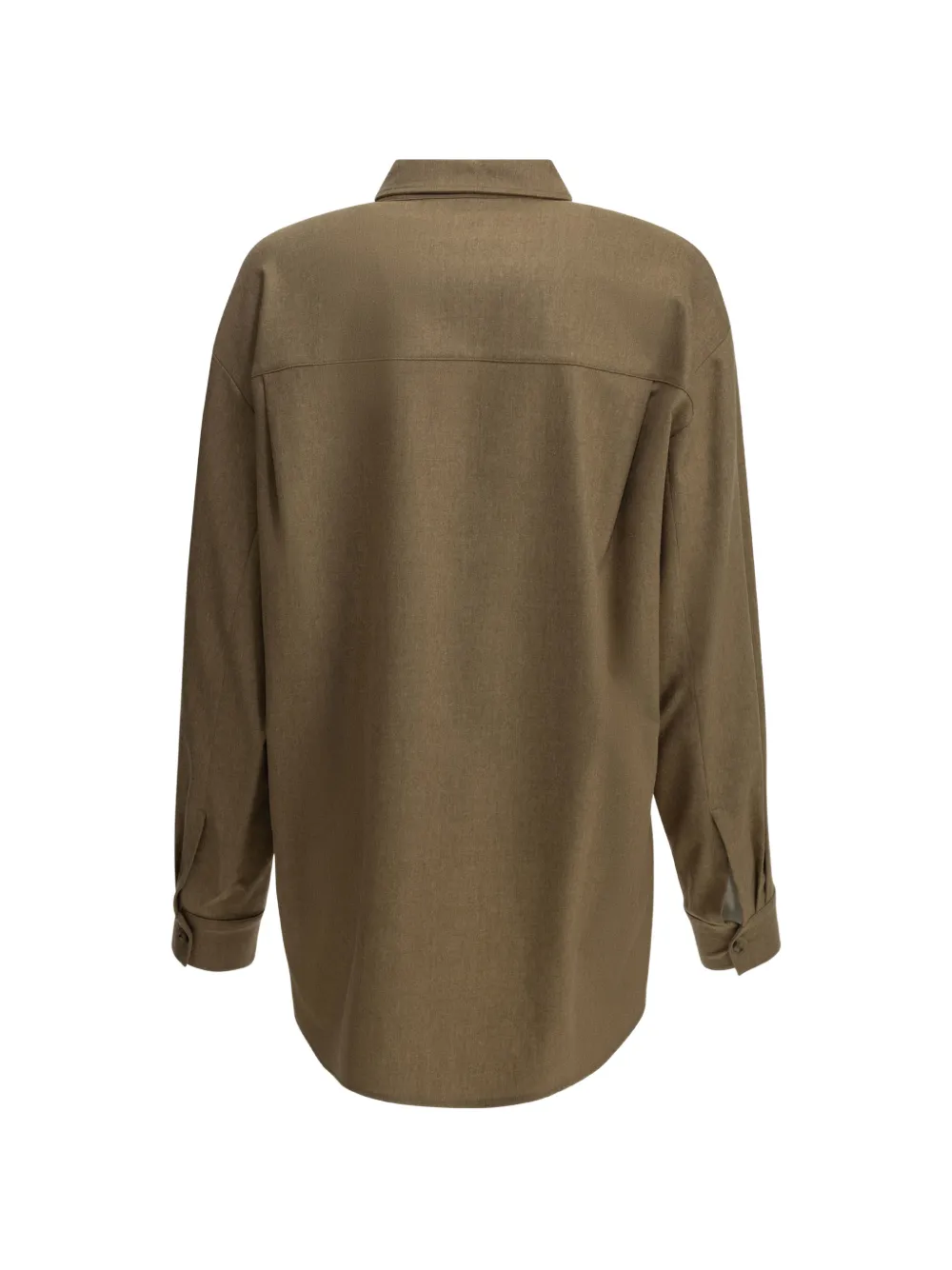 KHAITE button-up shirt Bruin