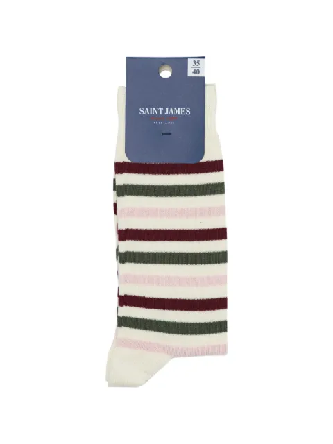 Saint James Multicolor II striped socks