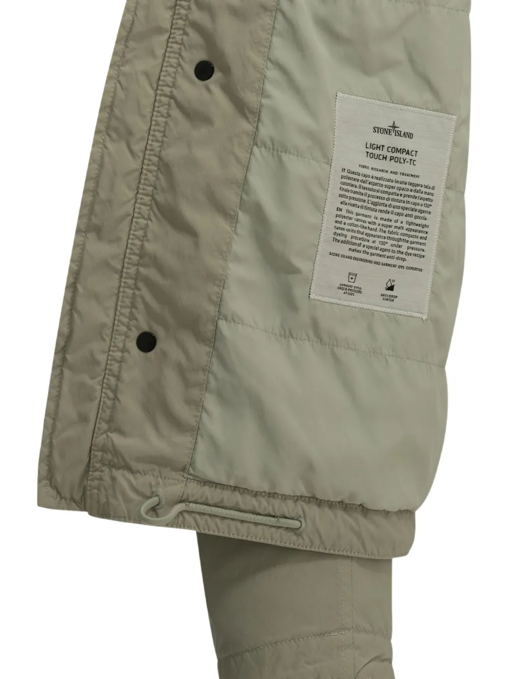 Stone Island Q100011 Light Compact T touch Poly-TC jacket Groen