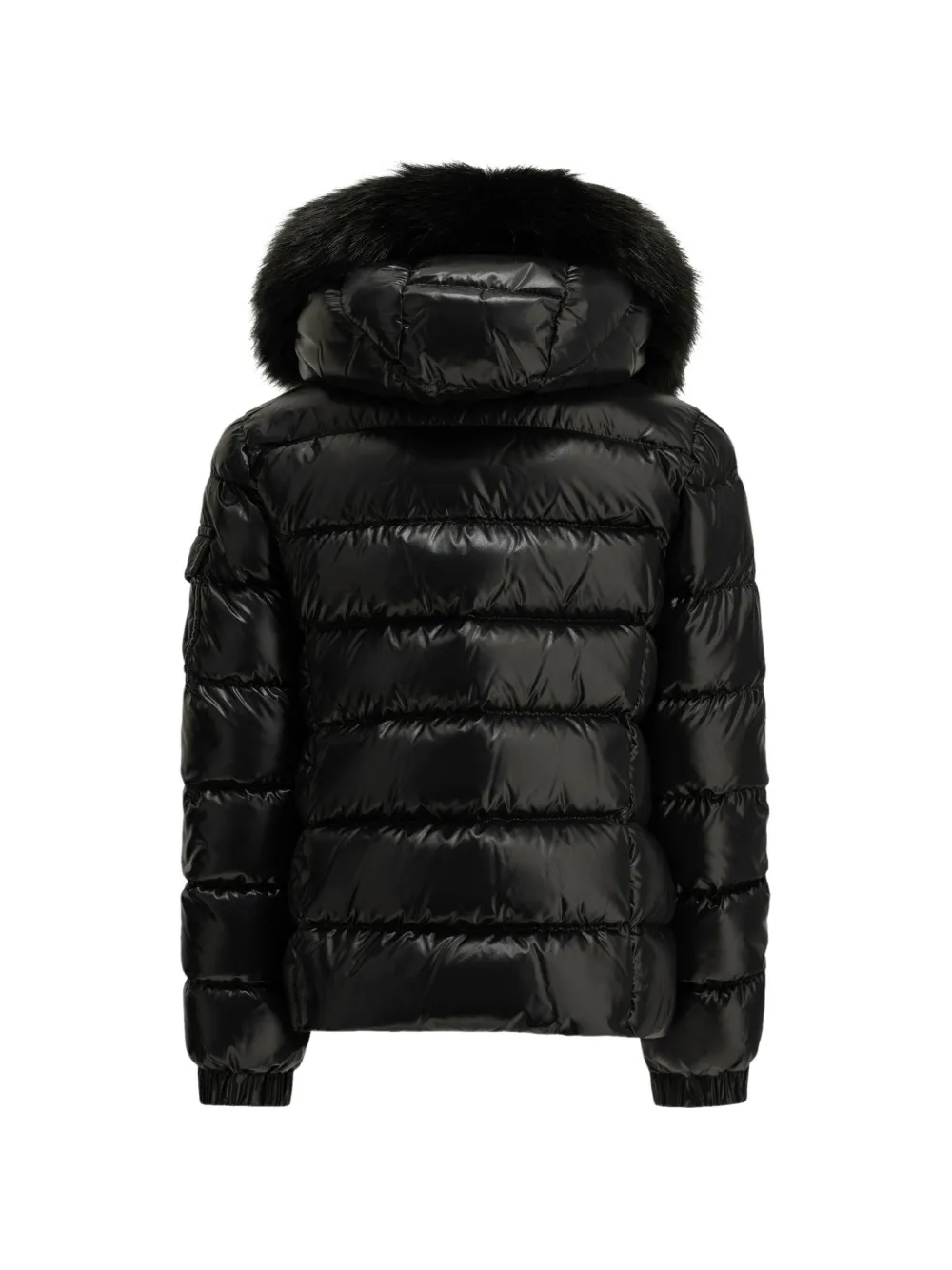 Moncler Enfant Baby gewatteerde jas Zwart