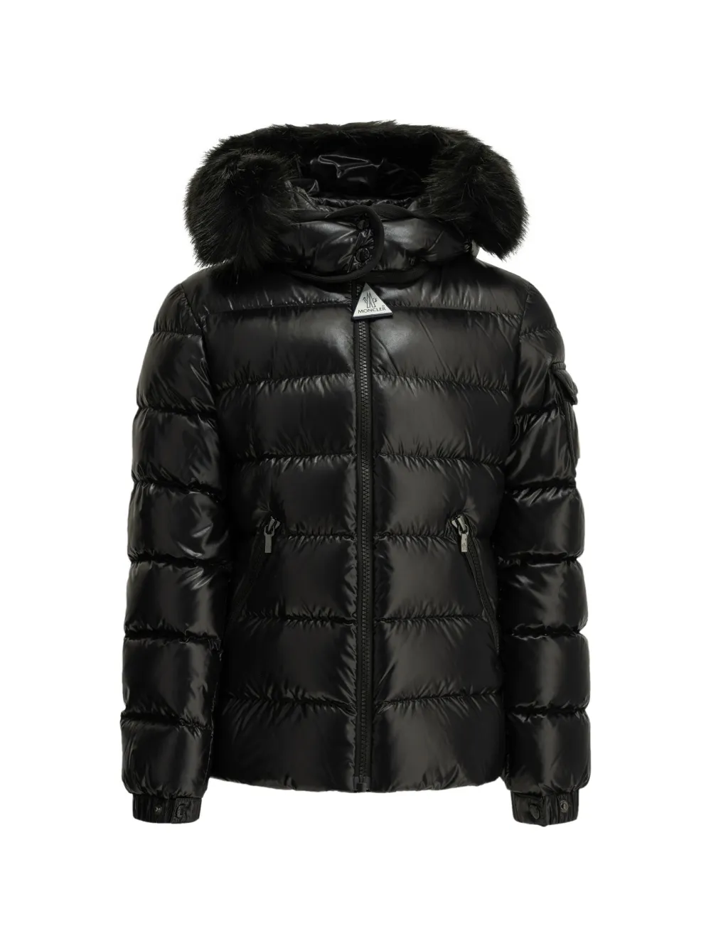 Moncler Enfant Baby gewatteerde jas Zwart