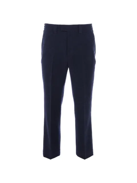 Paolo Pecora pressed-crease tailored trousers