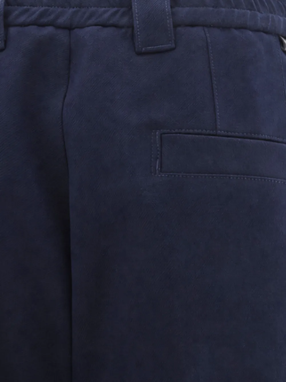 Paolo Pecora pressed-crease tailored trousers Blauw
