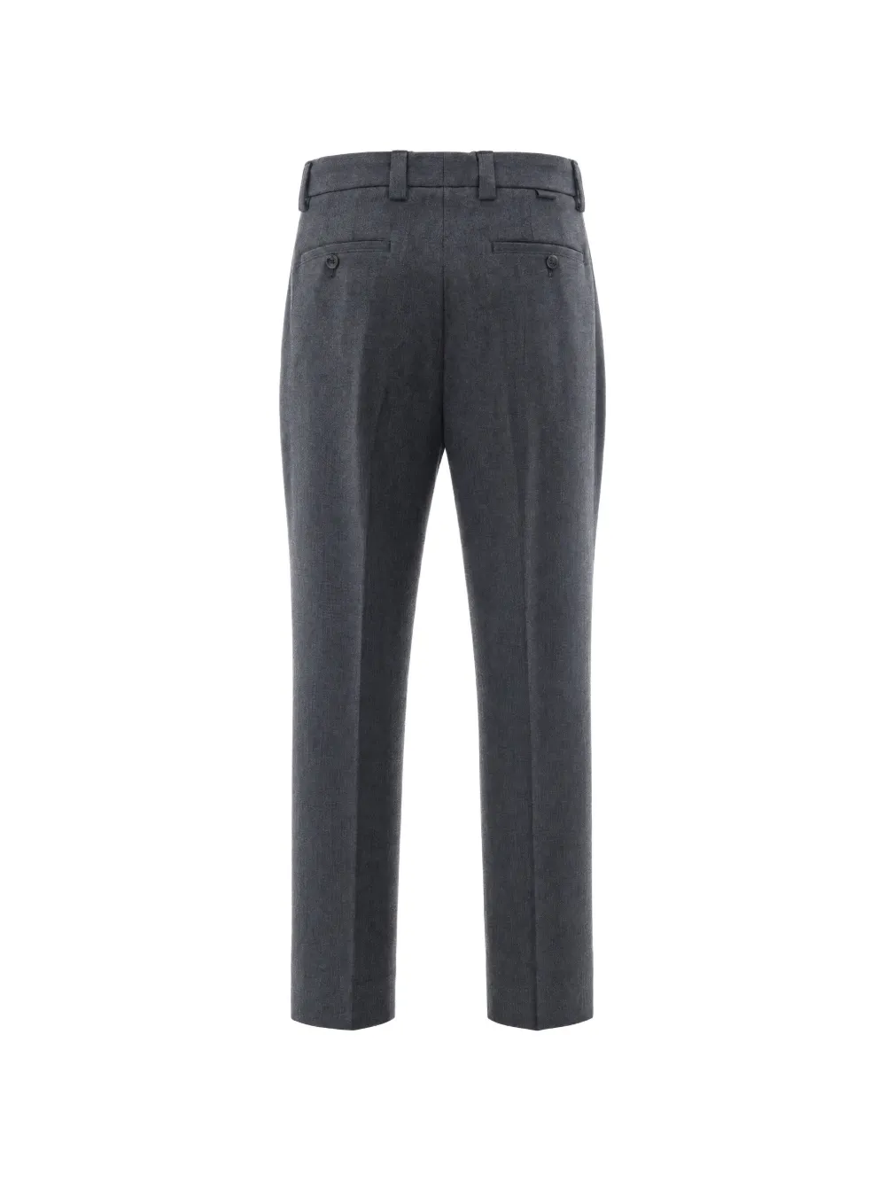Paolo Pecora pleated tapered-leg trousers Grijs