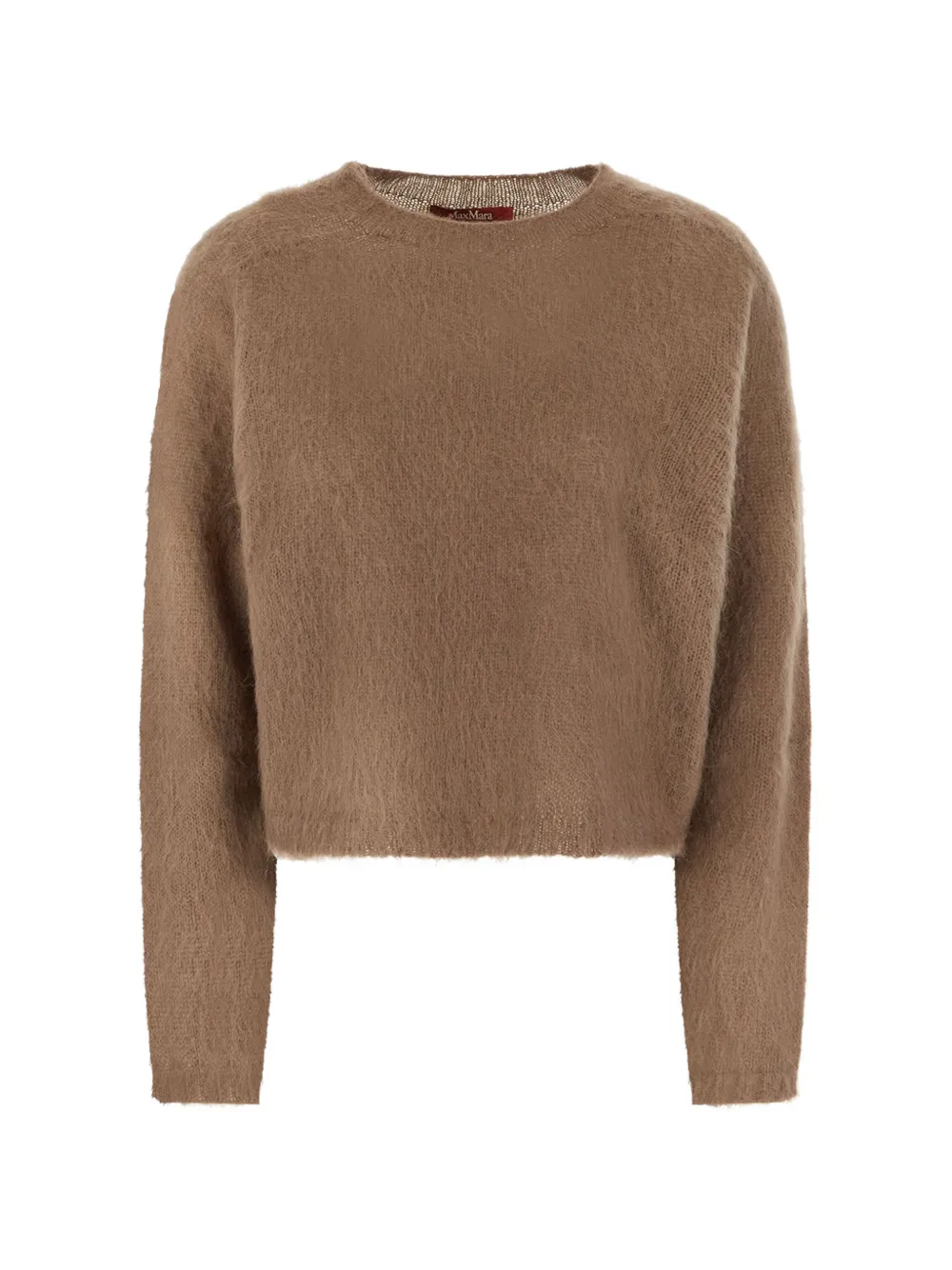Max Mara brushed-knit sweater - Braun