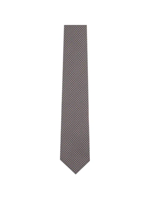 Corneliani geometric-pattern tie
