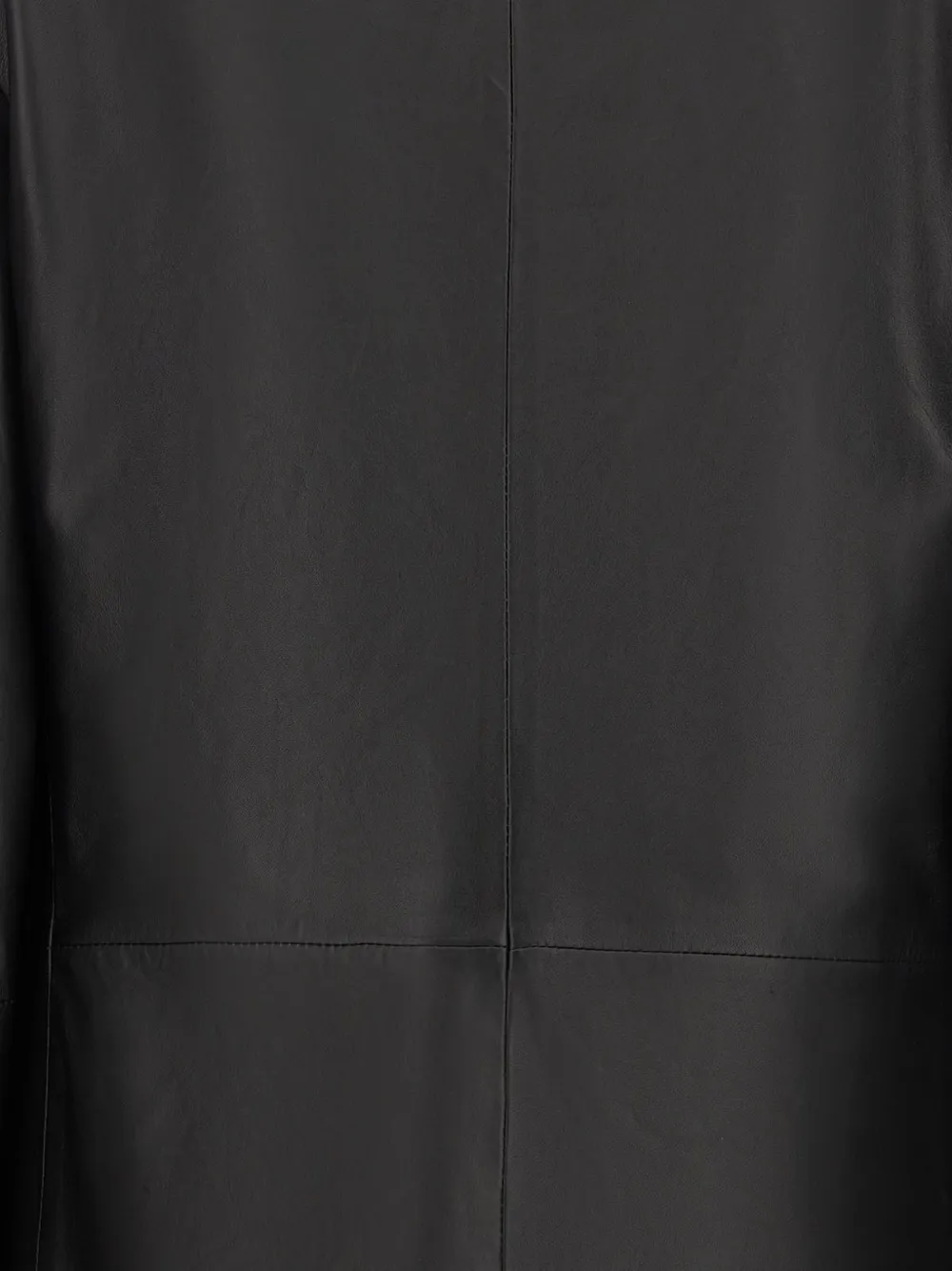 Antonelli single-breasted lambskin jacket Zwart