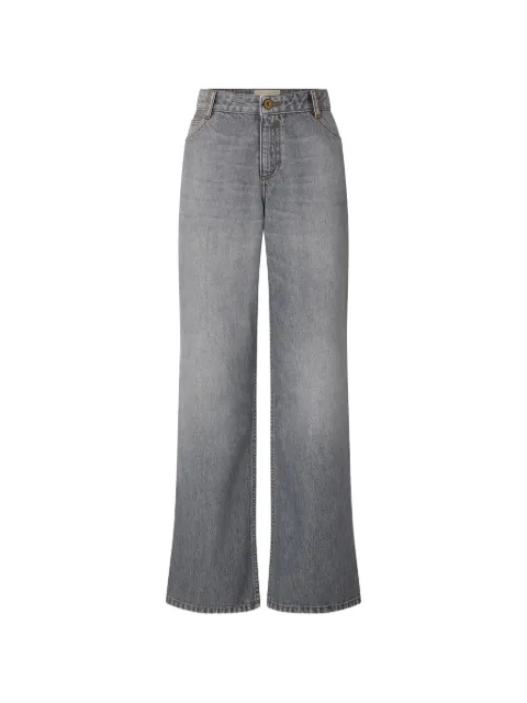 Sessùn Vega washed-effect straight-leg jeans