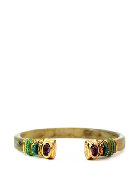 Gas Bijoux Sarina cabochon-embellished cuff bracelet