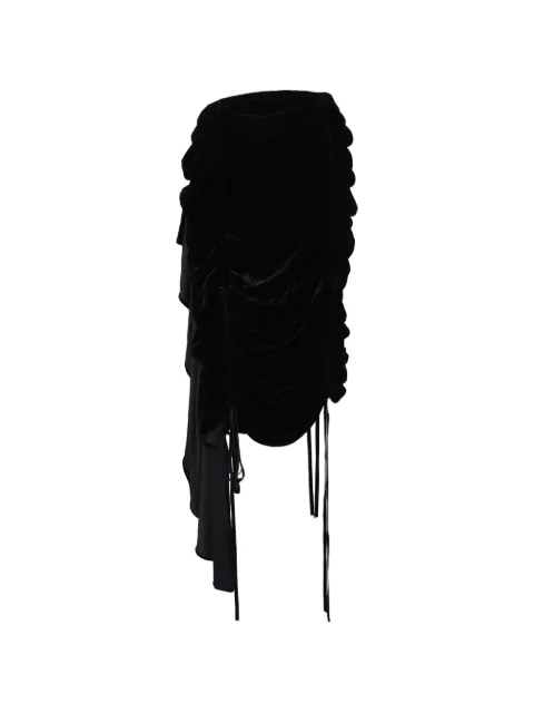 Gucci Pre-Owned ruched midi skirt