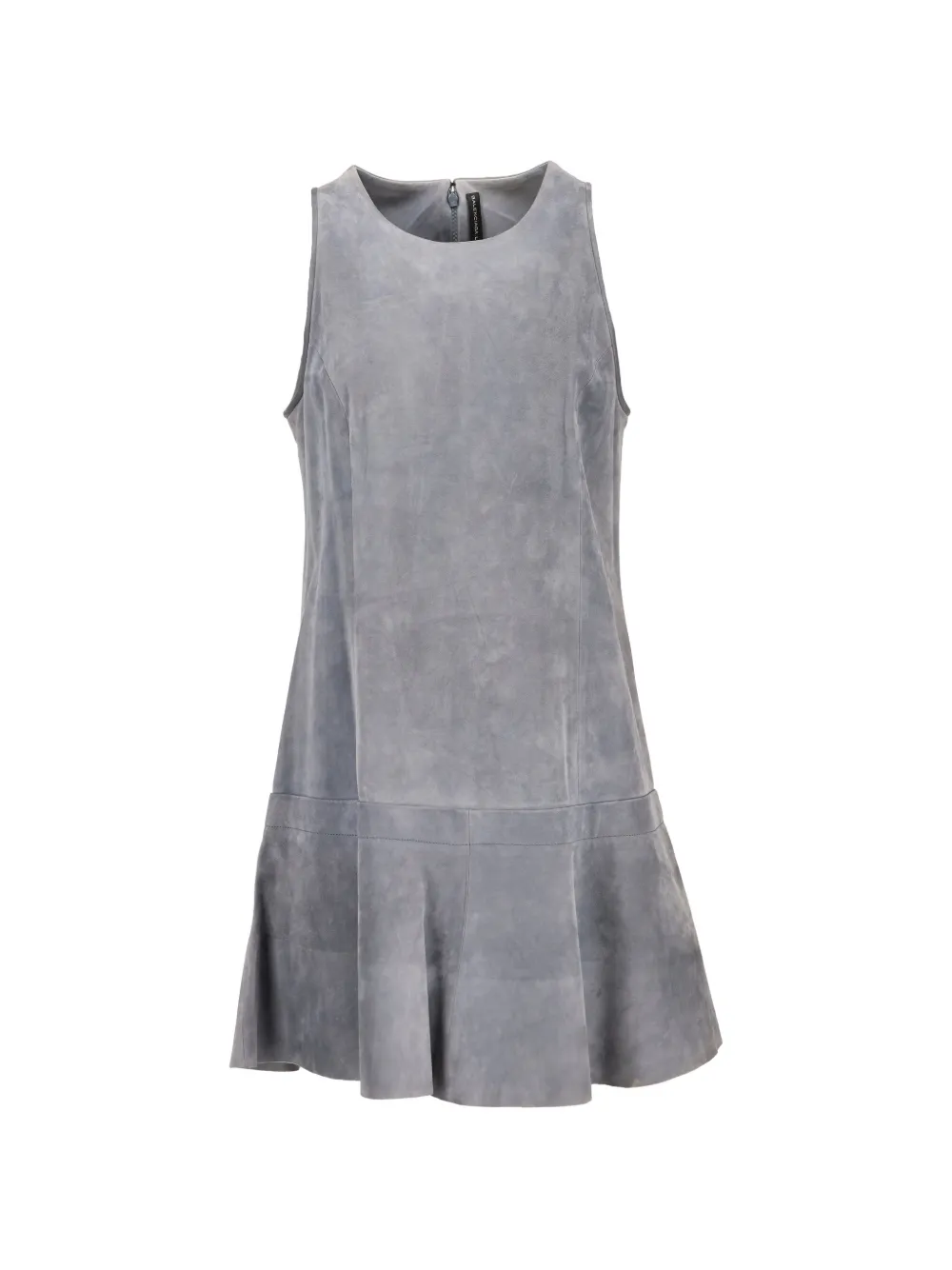 Balenciaga Pre-Owned sleeveless drop-waist midi dress - Grau