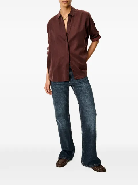 Sessùn Lady D drop-shoulder long-sleeve shirt