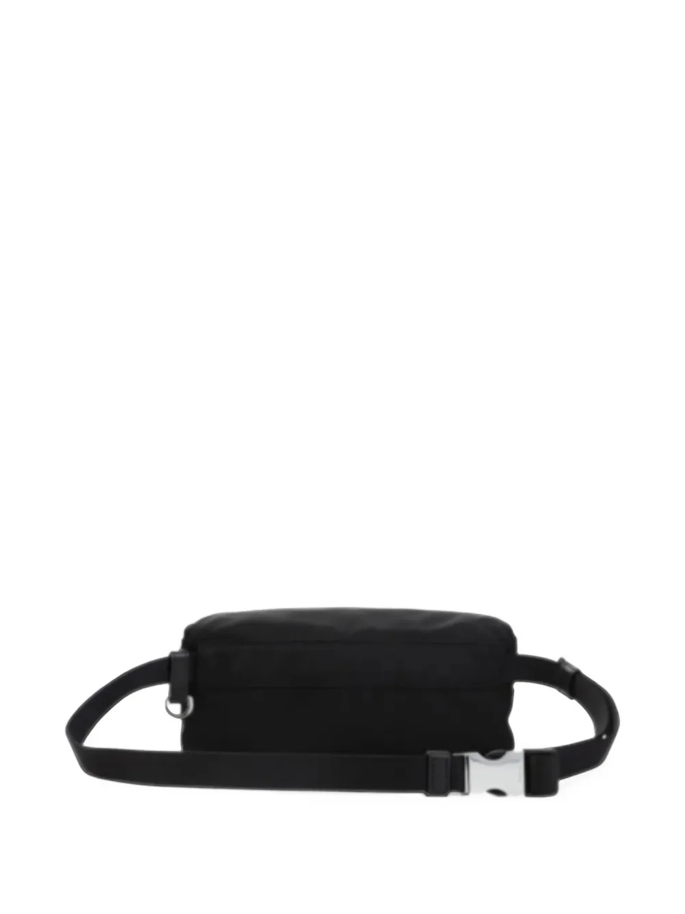 Prada Re-Nylon logo-plaque belt bag Zwart