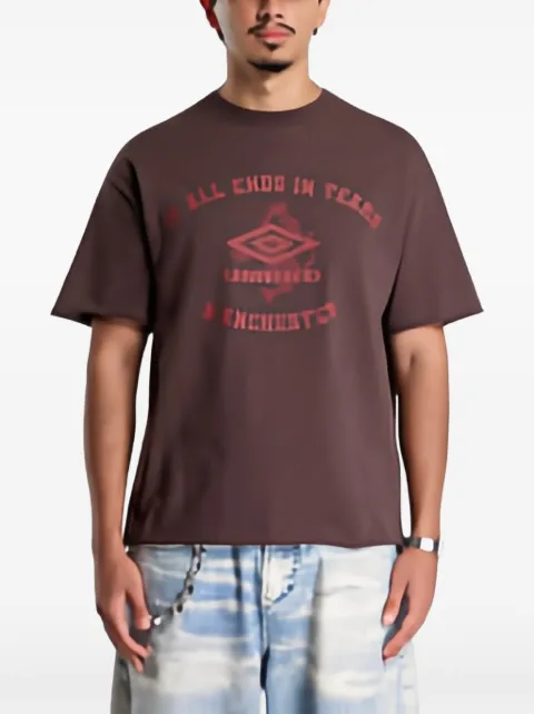 UMBRO playera con logo estampado en colaboración con Slam Jam
