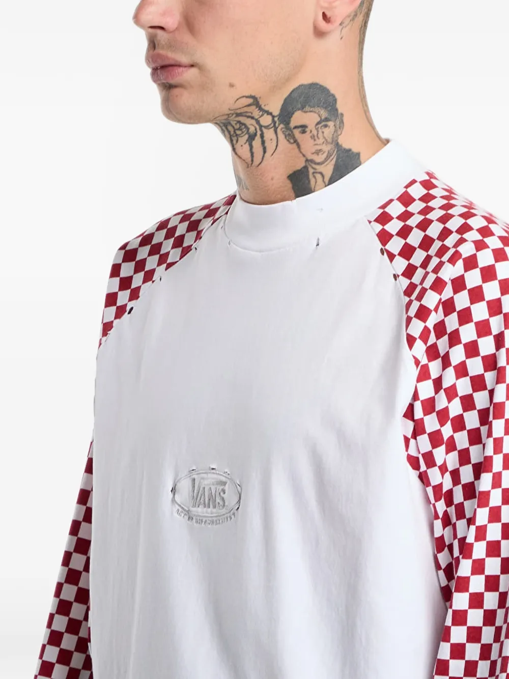 Vans A.O.D. by Slam Jam Racing long-sleeve T-shirt Wit