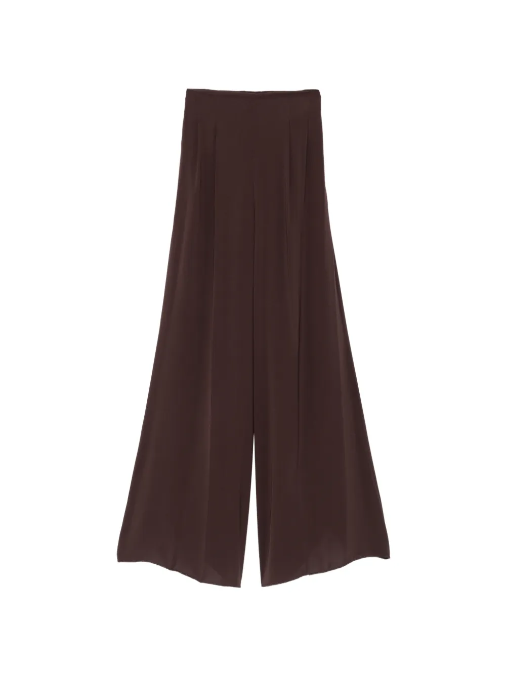 Max Mara Eabilita geplooide palazzobroek Bruin