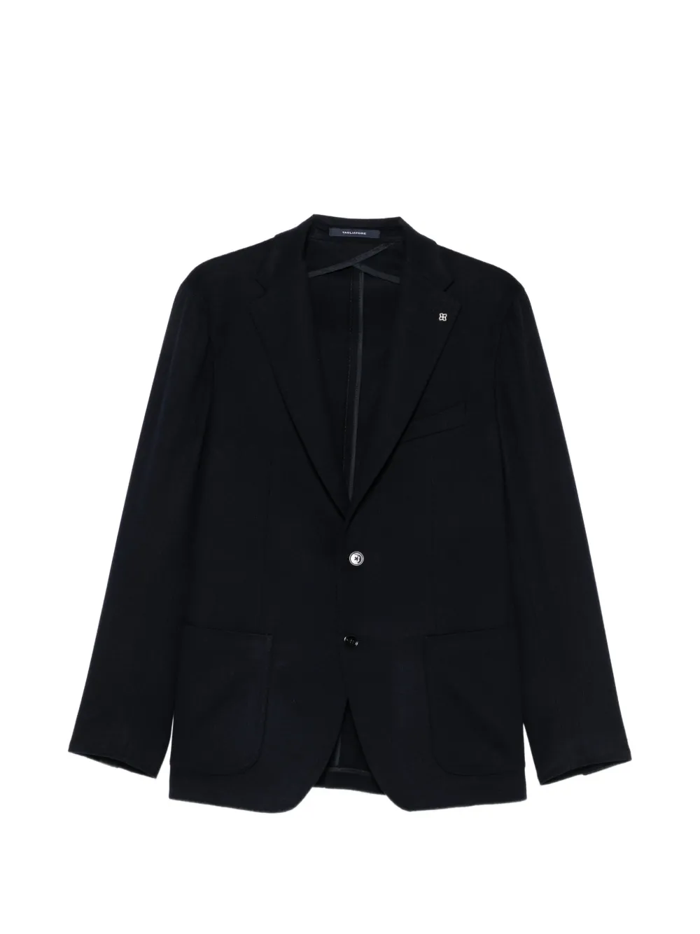 Tagliatore single-breasted notch-lapel blazer Blauw