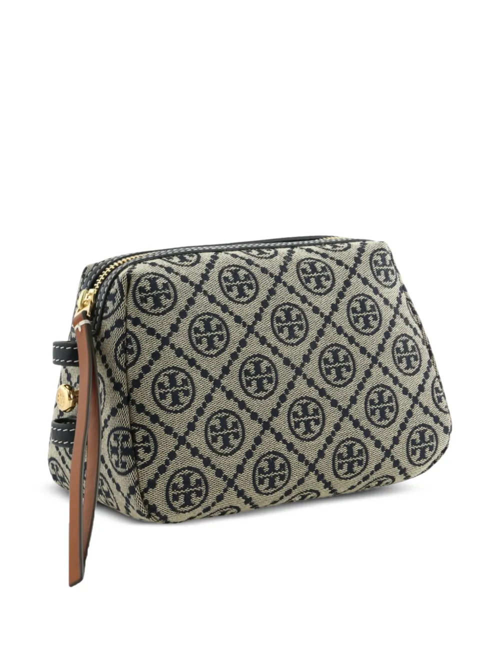 Tory Burch Romy T monogram soft crossbody bag Beige