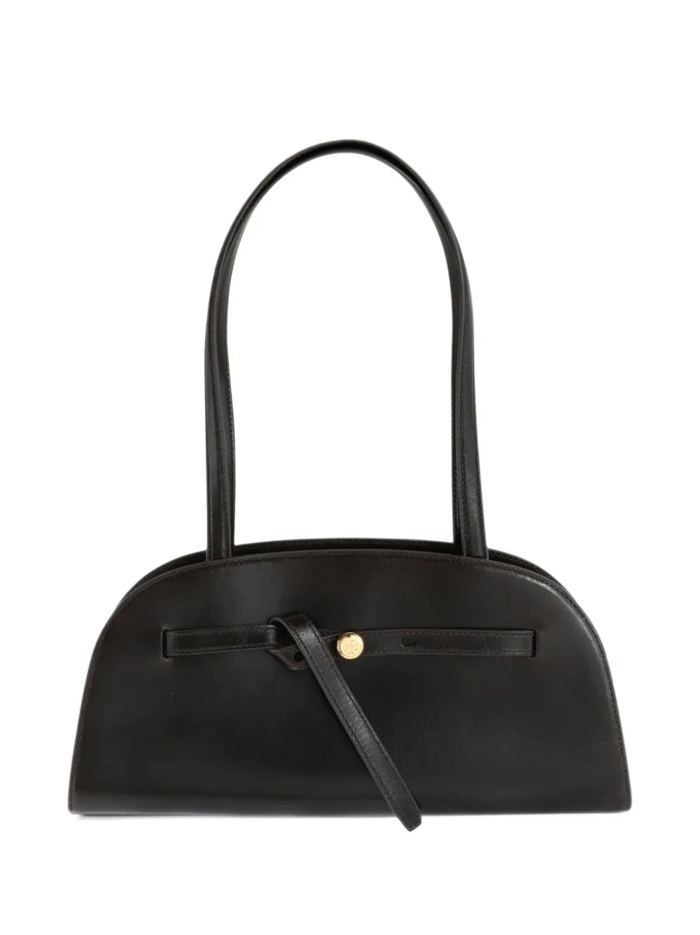 Tory Burch Romy distressed east west bauletto - Braun