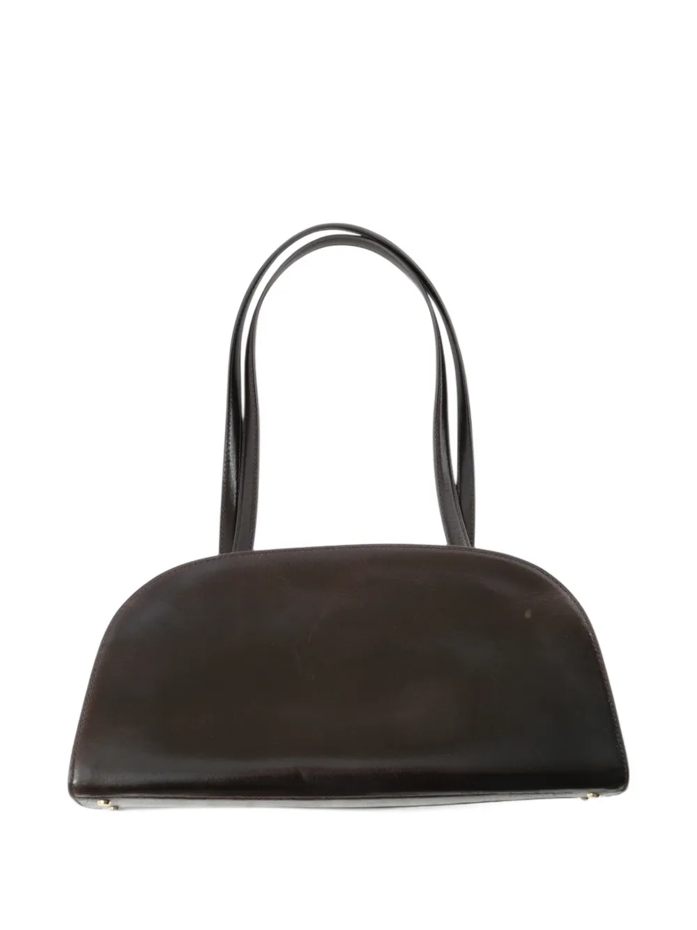 Tory Burch Romy distressed east west bauletto Bruin