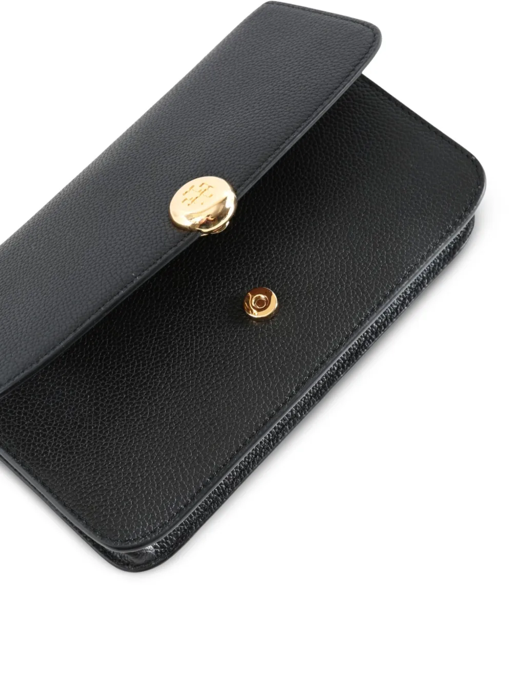 Tory Burch Romy flap cross-body Zwart