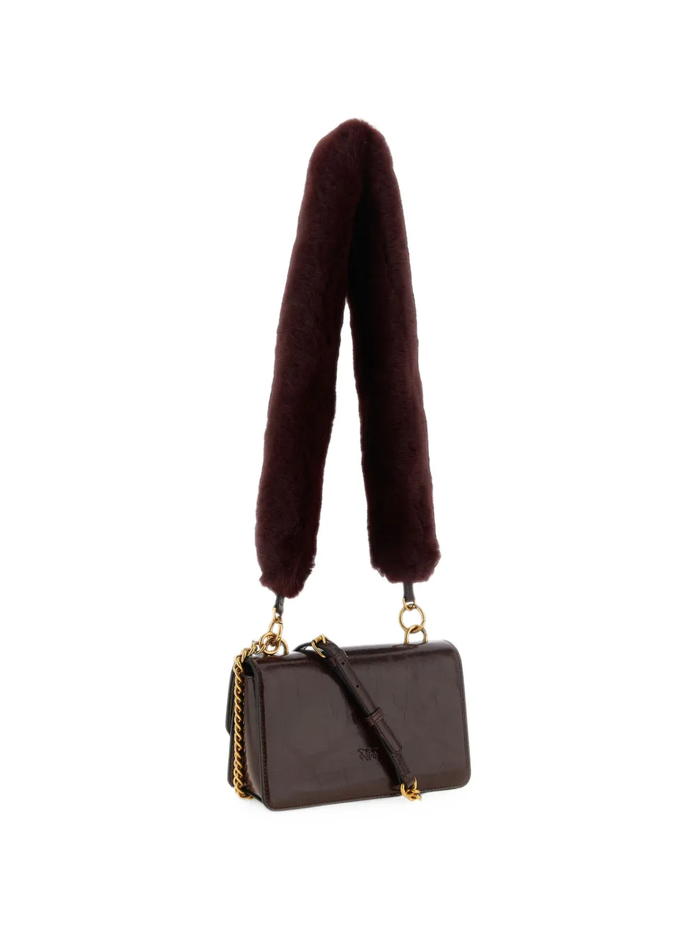PINKO Love One mini shoulder bag Rood