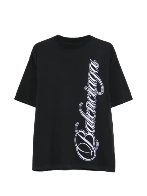 Balenciaga playera Cursive
