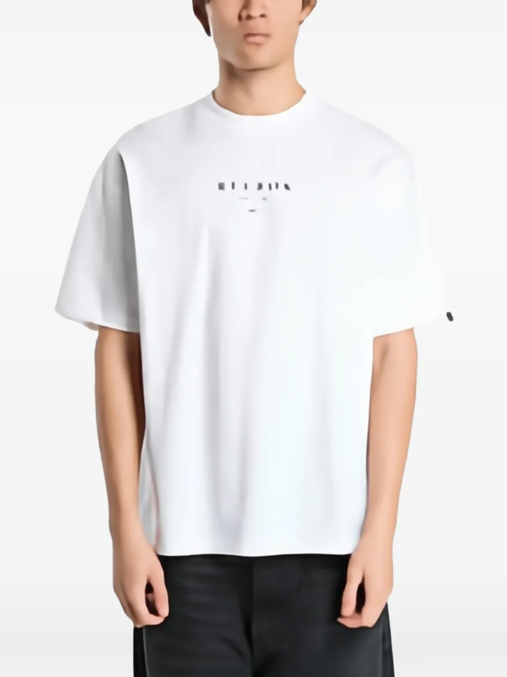 Reebok International logo-print T-shirt Wit