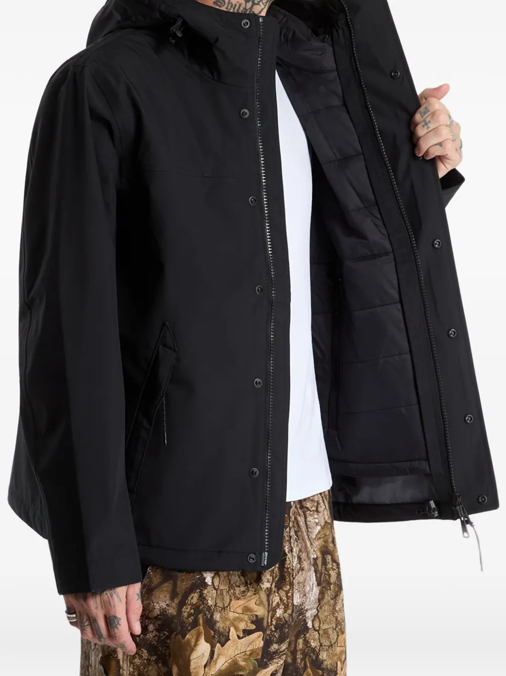Napapijri Pilloz hooded jacket Zwart