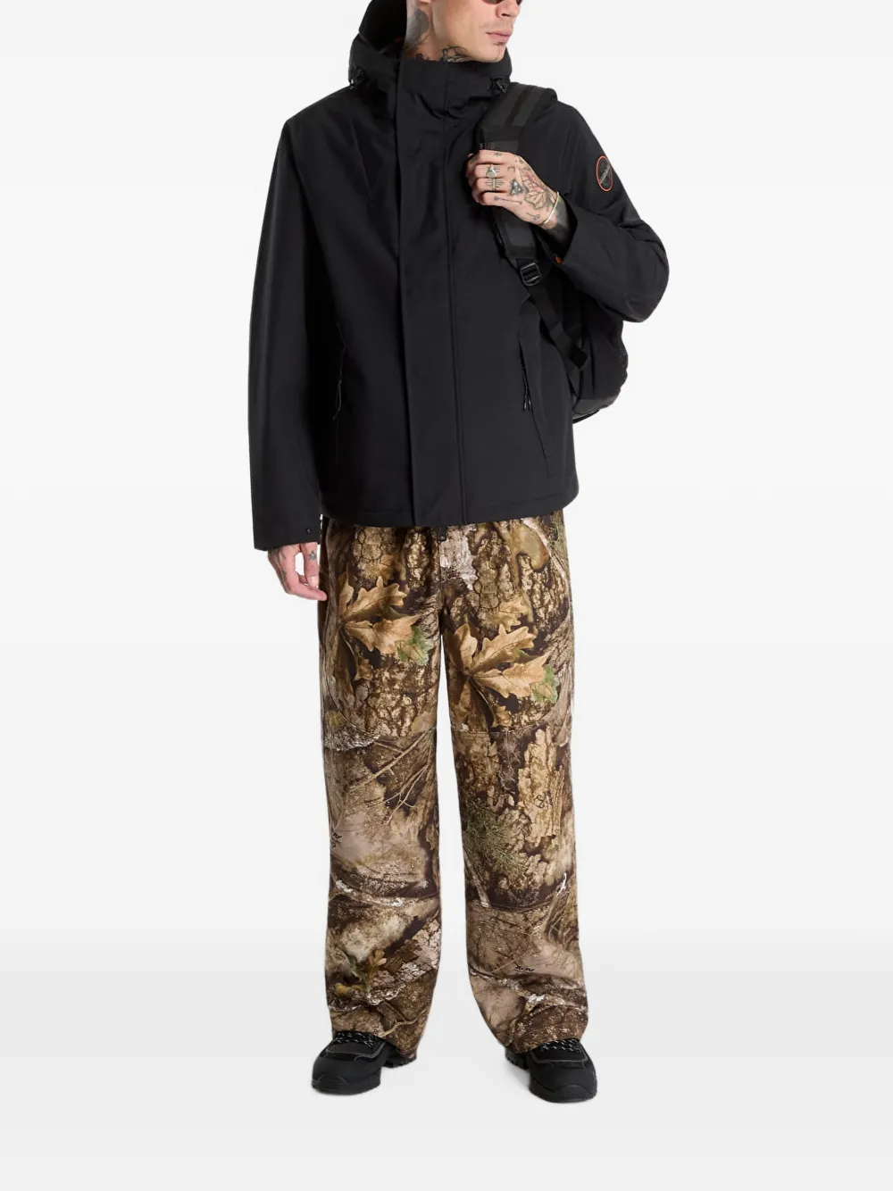 Napapijri Pilloz hooded jacket Zwart